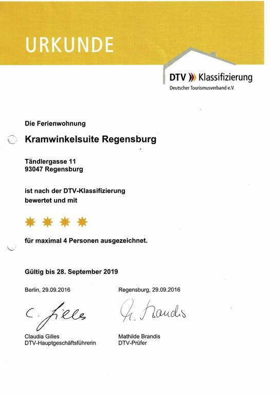 Kramwinkelsuite Regensburg Eksteriør bilde